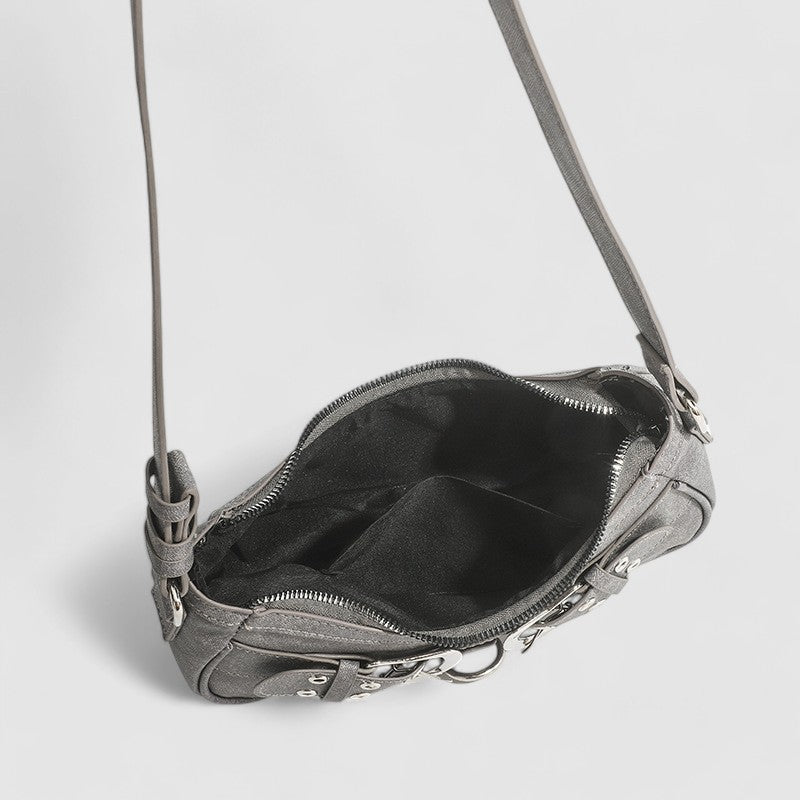 Vintage-Inspired Mini Strap Bag