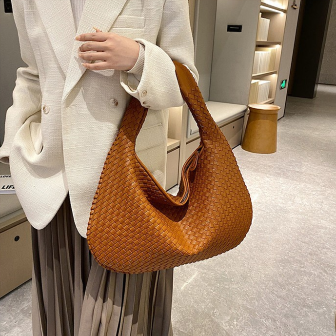 Stylish Woven Shoulder Bag