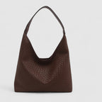 Constance Crocodile-Patterned Shoulder Bag