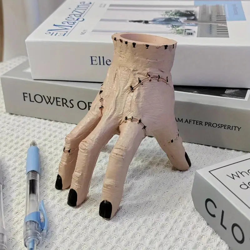 Skeleton Hand Pen Holder