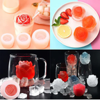 Chic Rose-Design Ice Cube Mold
