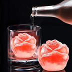 Chic Rose-Design Ice Cube Mold