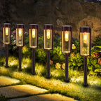 Contemporary Solar Garden Lights - LumiPath