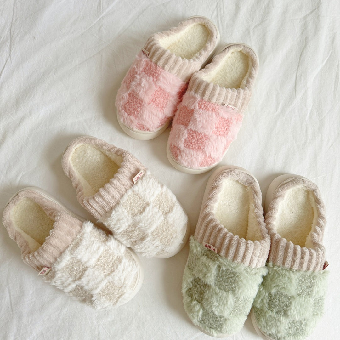Cozy Cotton Winter Slippers - Thick and Soft Comfort