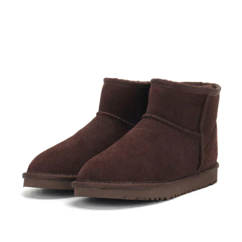Women's Insulated Waterproof Ankle Boots with Anti-Slip Design for Winter