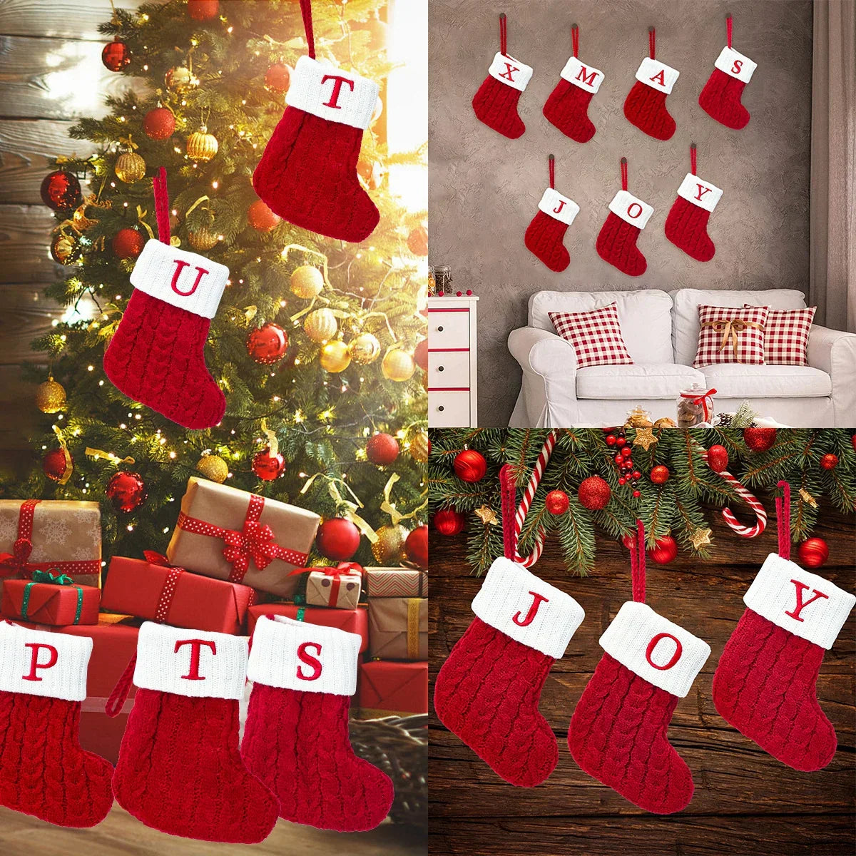 Customizable Christmas Sock Gift with Your Name