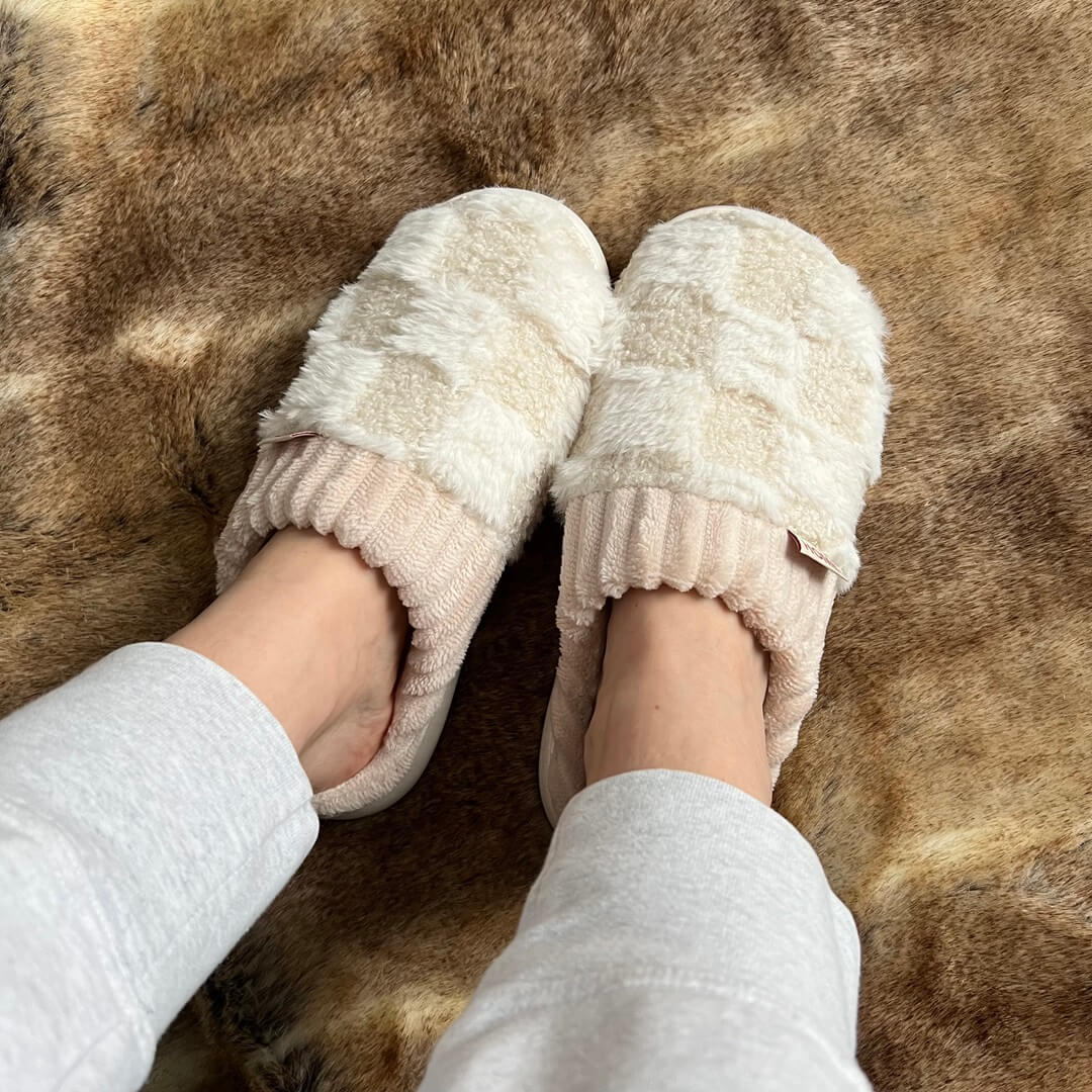 Cozy Cotton Winter Slippers - Thick and Soft Comfort