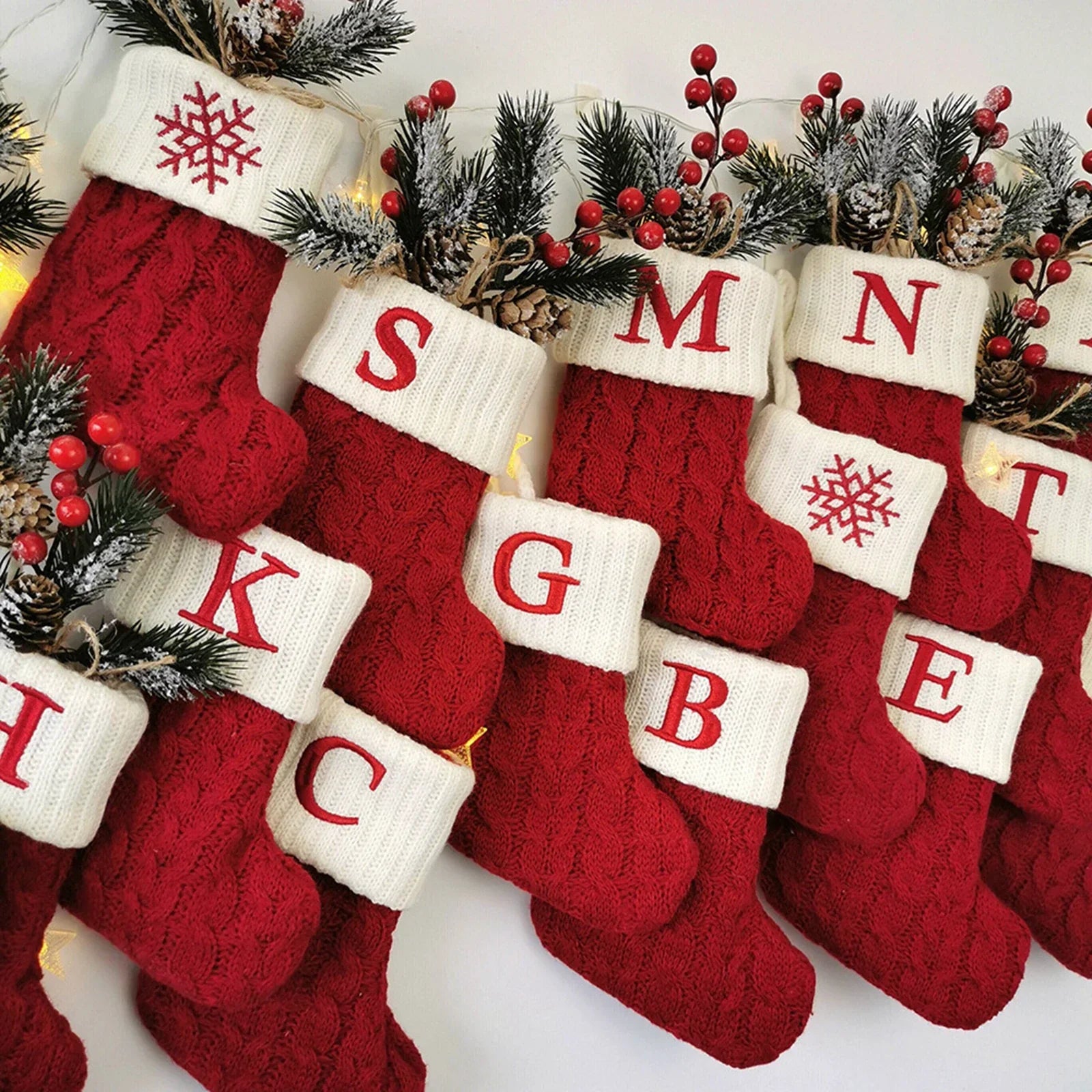 Customizable Christmas Sock Gift with Your Name