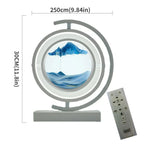 Chic Sand Timer with Soothing Ambient Light