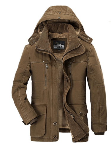 Colton - Men's Fleece-Lined Winter Coat