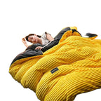 Premium Thermal-Filled Duvet with Elegant Pattern