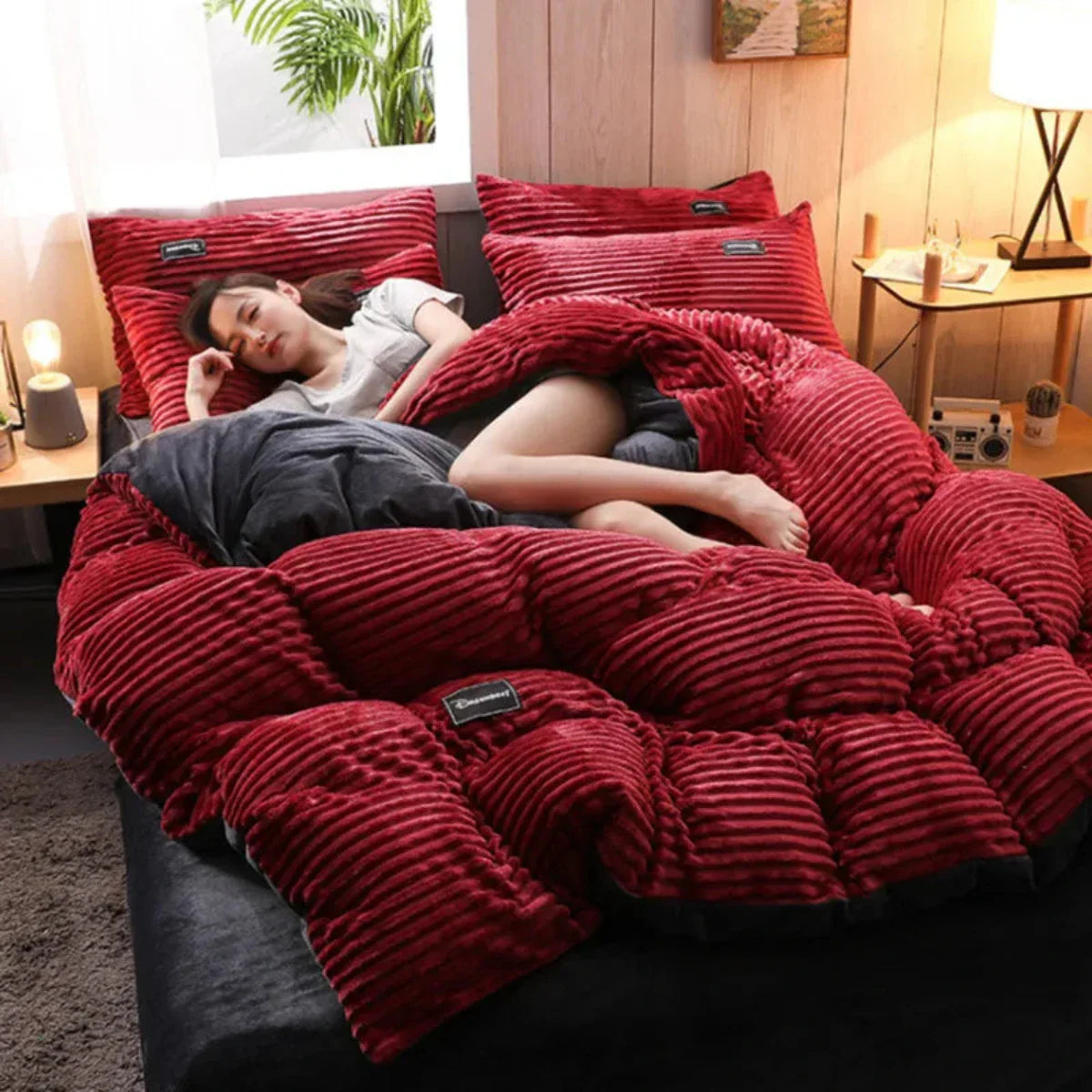 Cozy Two-Layer Thermal Duvet for Ultimate Sleep Comfort