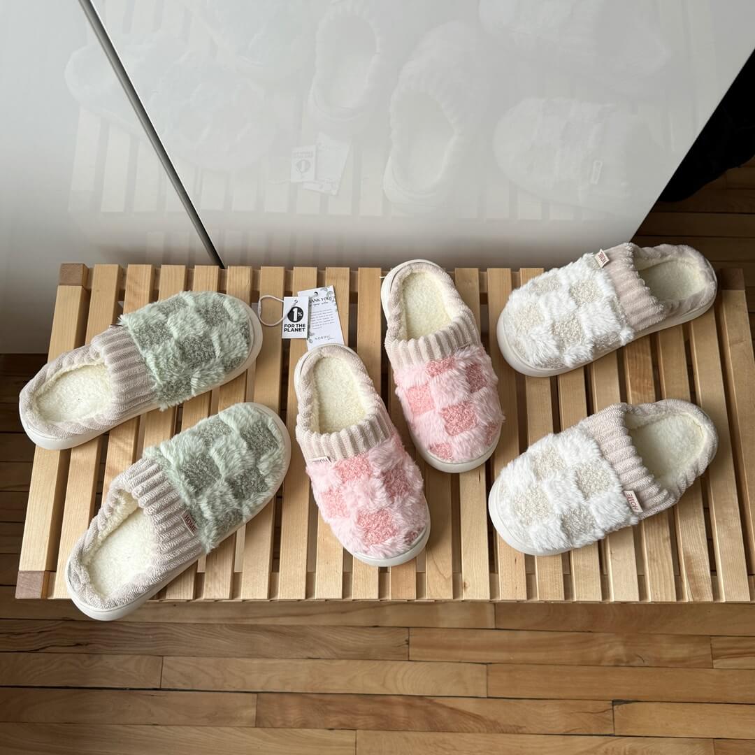 Cozy Cotton Winter Slippers - Thick and Soft Comfort