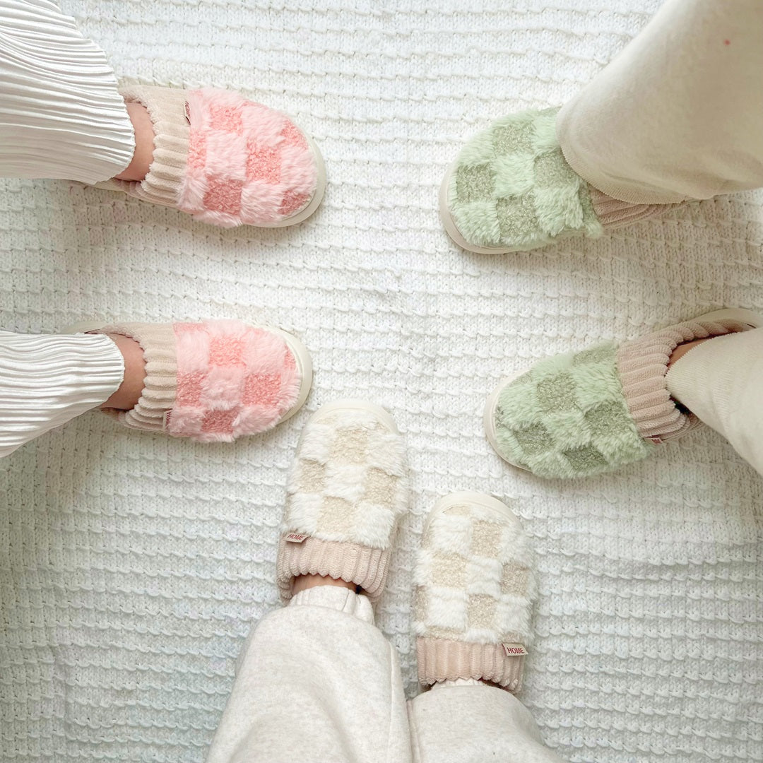 Cozy Cotton Winter Slippers - Thick and Soft Comfort
