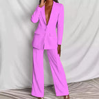 Fenna - Chic Blazer and Trouser Suit Set