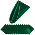 Luxury Satin Napkin Set of 12 for Elegant Table Decor