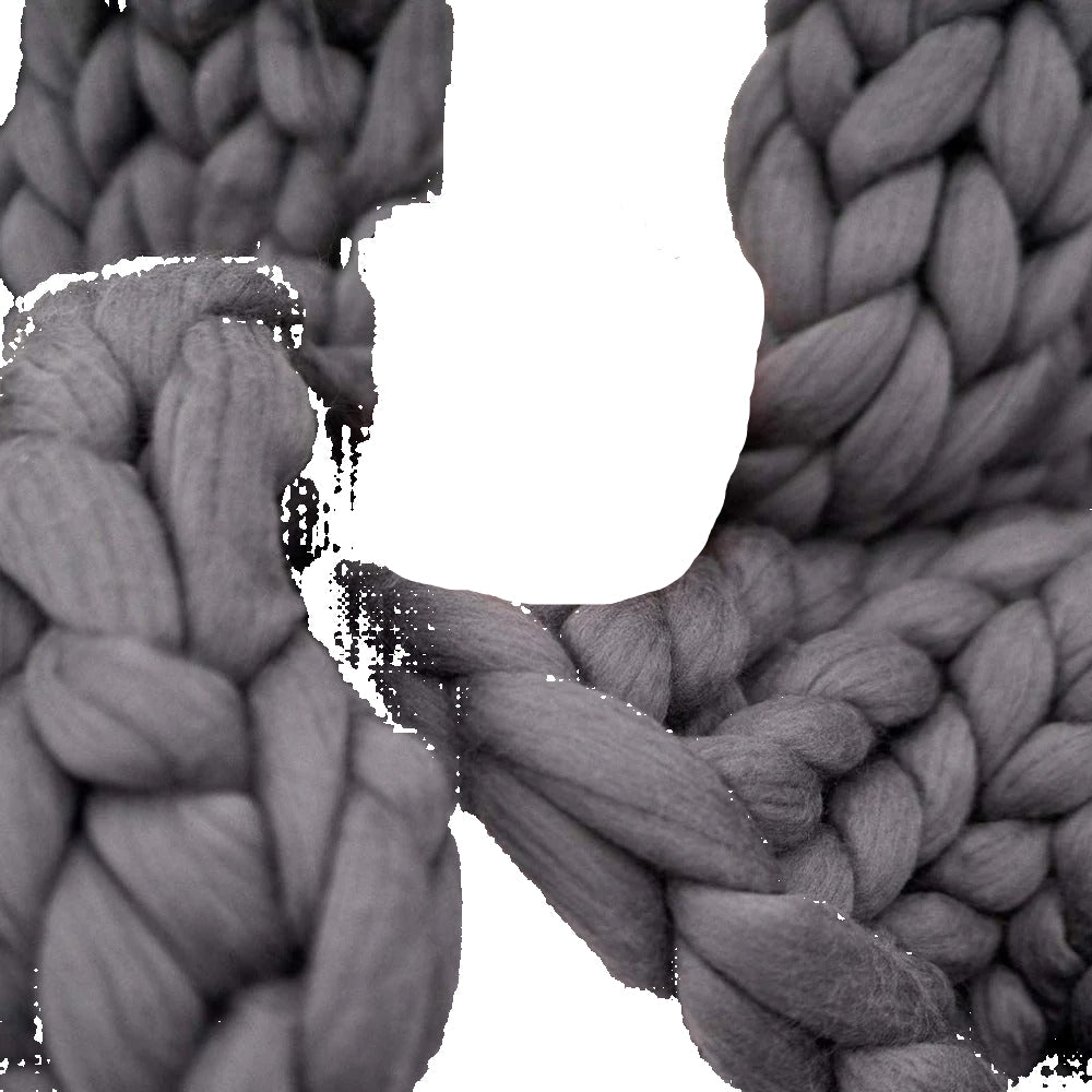 Thick Pattern Plush Yarn for Blankets and Duvets - Ideal for Crafters