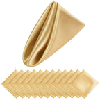 Luxury Satin Napkin Set of 12 for Elegant Table Decor
