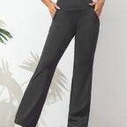 Flared Leg High-Waisted Women's Sports Leggings