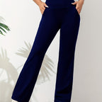 Flared Leg High-Waisted Women's Sports Leggings