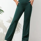 Flared Leg High-Waisted Women's Sports Leggings