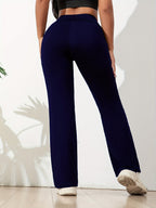Flared Leg High-Waisted Women's Sports Leggings