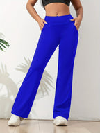 Flared Leg High-Waisted Women's Sports Leggings