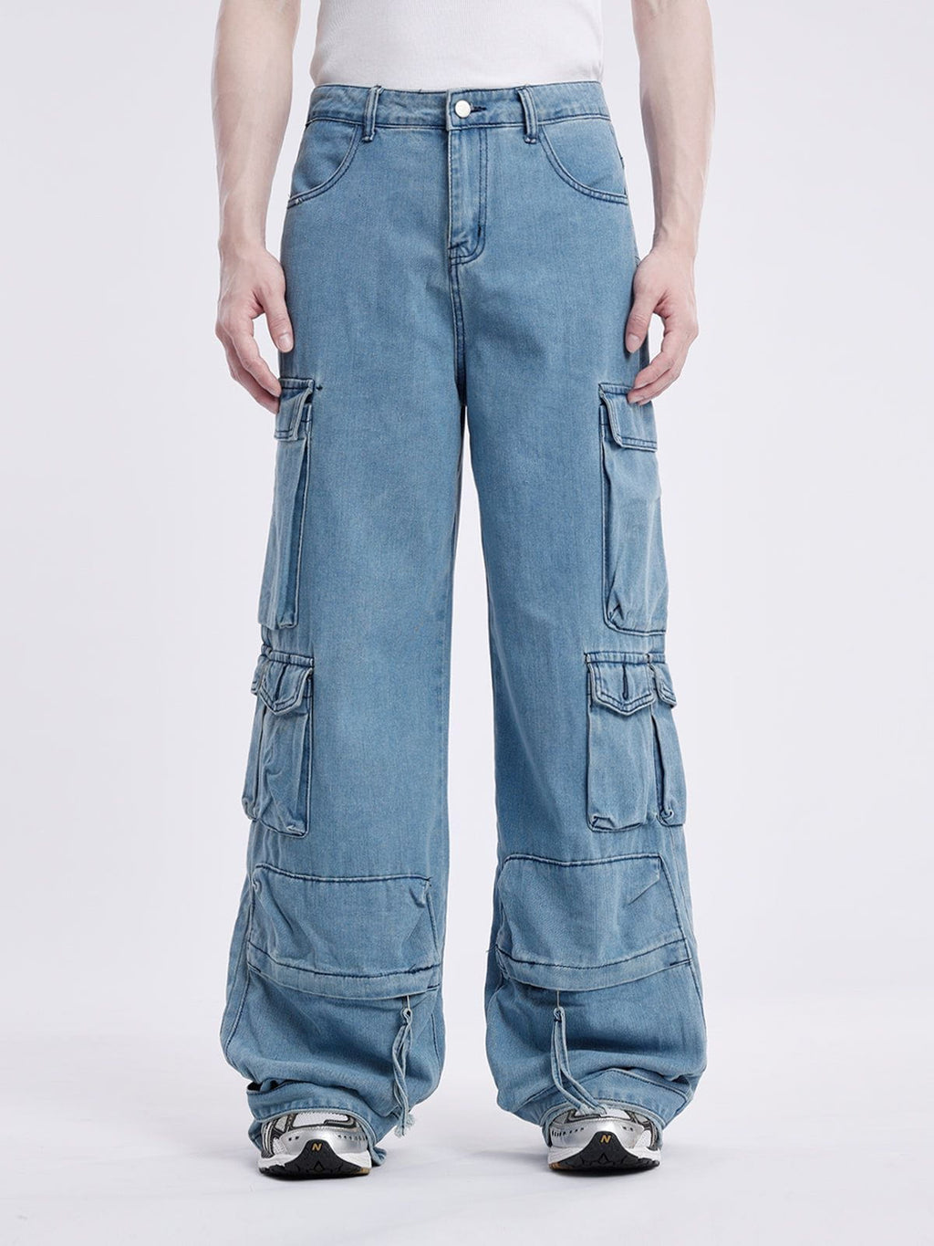 Jacky | Straight Jeans with Multiple Pockets