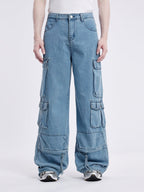 Jacky | Straight Jeans with Multiple Pockets