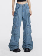 Jacky | Straight Jeans with Multiple Pockets