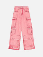 Jacky | Straight Jeans with Multiple Pockets