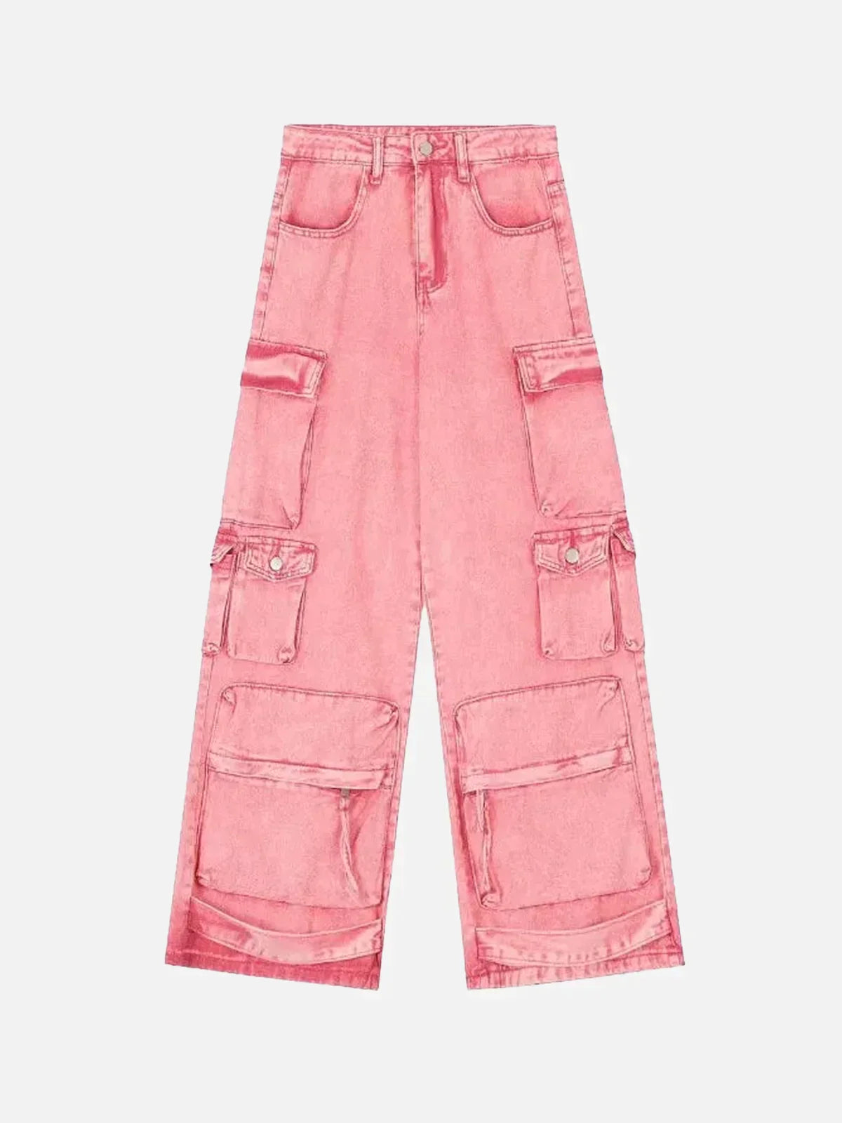 Jacky | Straight Jeans with Multiple Pockets