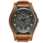 James | Premium Quartz Watch with Leather Strap