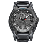 James | Premium Quartz Watch with Leather Strap