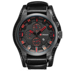 James | Premium Quartz Watch with Leather Strap