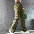 Janlie | Women's High-Waisted Cargo Pants