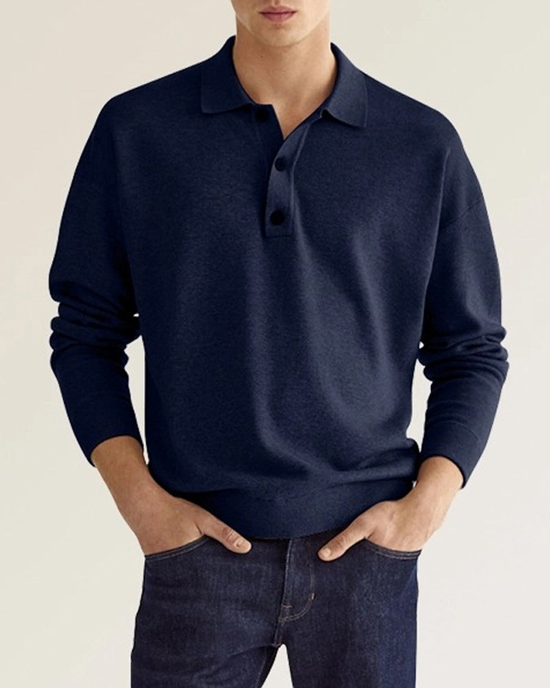 Jantje | Long Sleeve Button-Up Shirt for Men