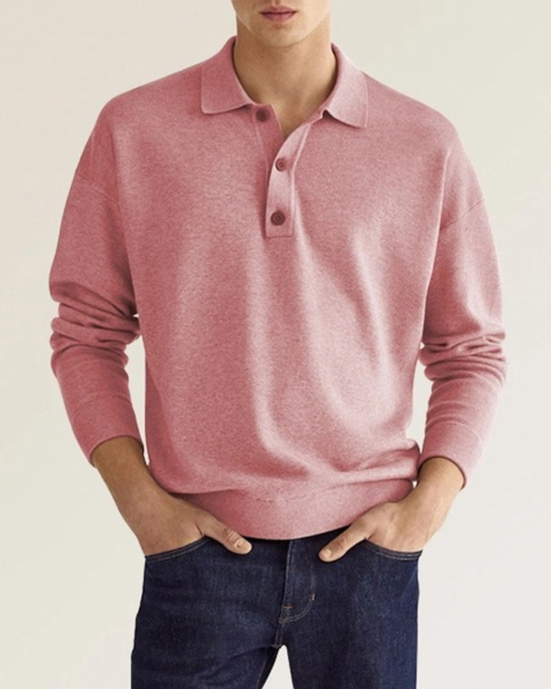 Jantje | Long Sleeve Button-Up Shirt for Men