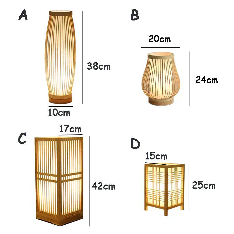 KiraLamp: Elegant Japanese Table Lamp