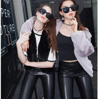Jasmijn | Women's Cozy Leather Leggings