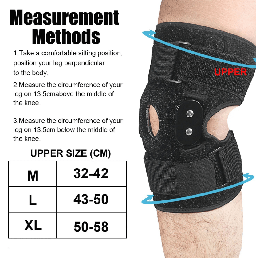 Jason | Adjustable Hinged Knee Brace for Maximum Support and Comfort