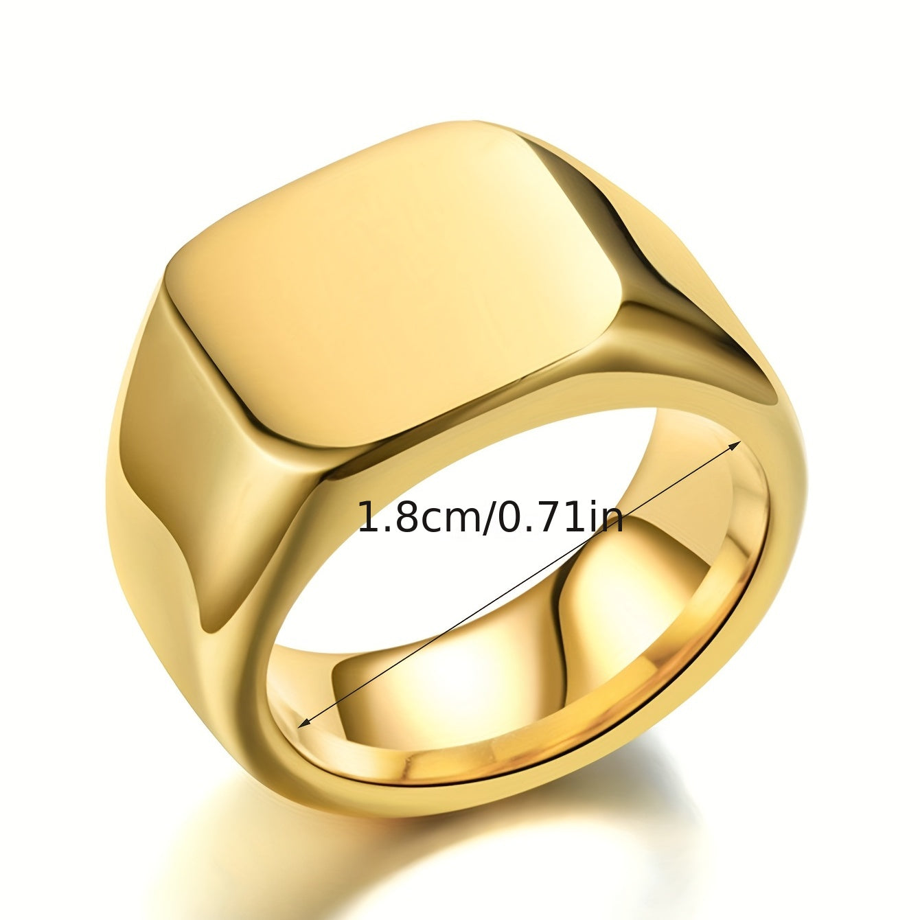 Jasper | Sleek Stainless Steel Ring for Men