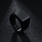 Jasper | Sleek Stainless Steel Ring for Men