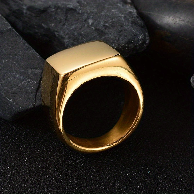 Jasper | Sleek Stainless Steel Ring for Men