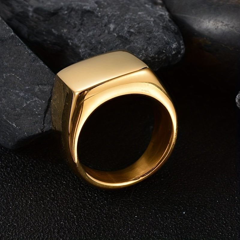 Jasper | Sleek Stainless Steel Ring for Men