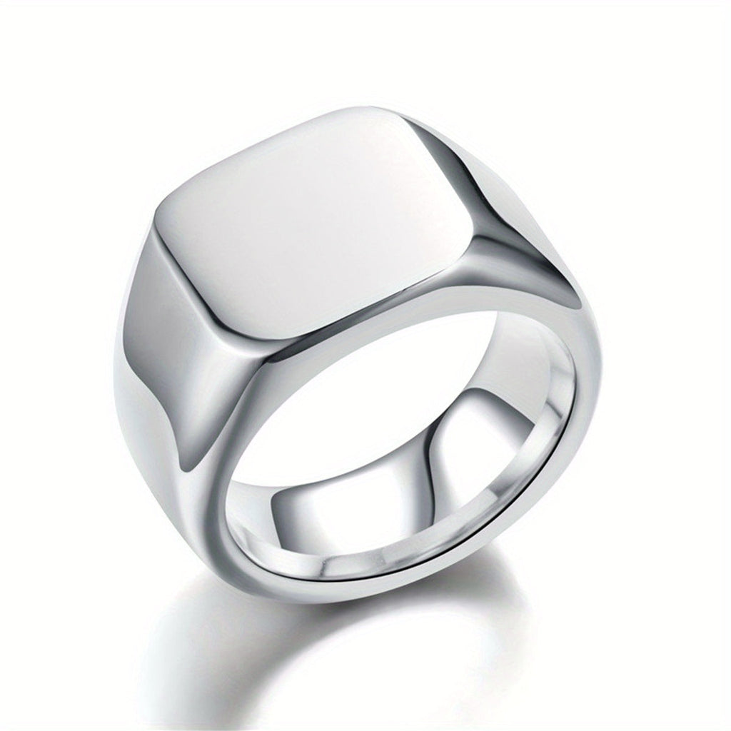 Jasper | Sleek Stainless Steel Ring for Men