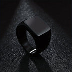 Jasper | Sleek Stainless Steel Ring for Men