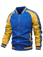 Jasper | Color-Block Graphic Sports Jacket