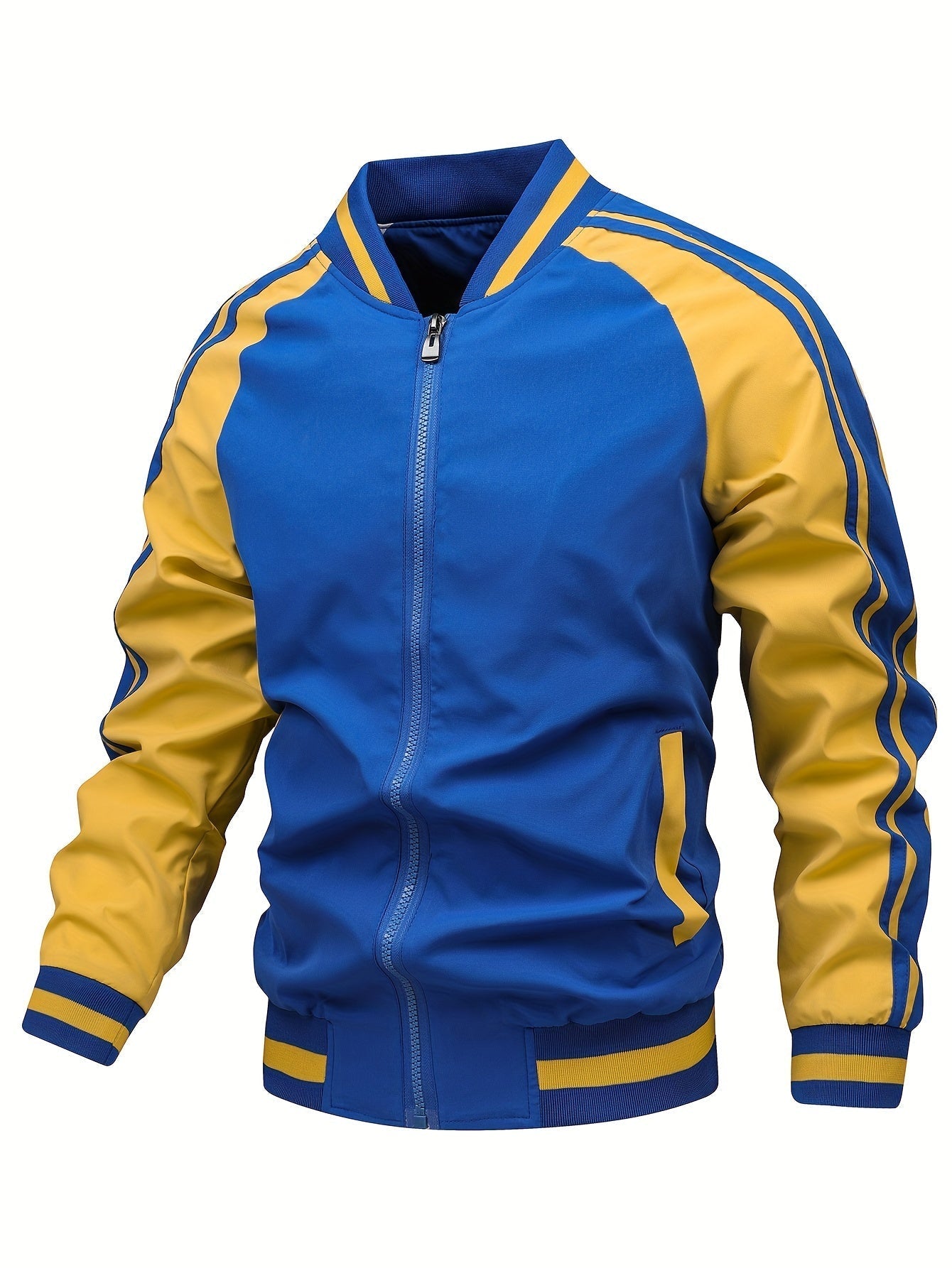 Jasper | Color-Block Graphic Sports Jacket