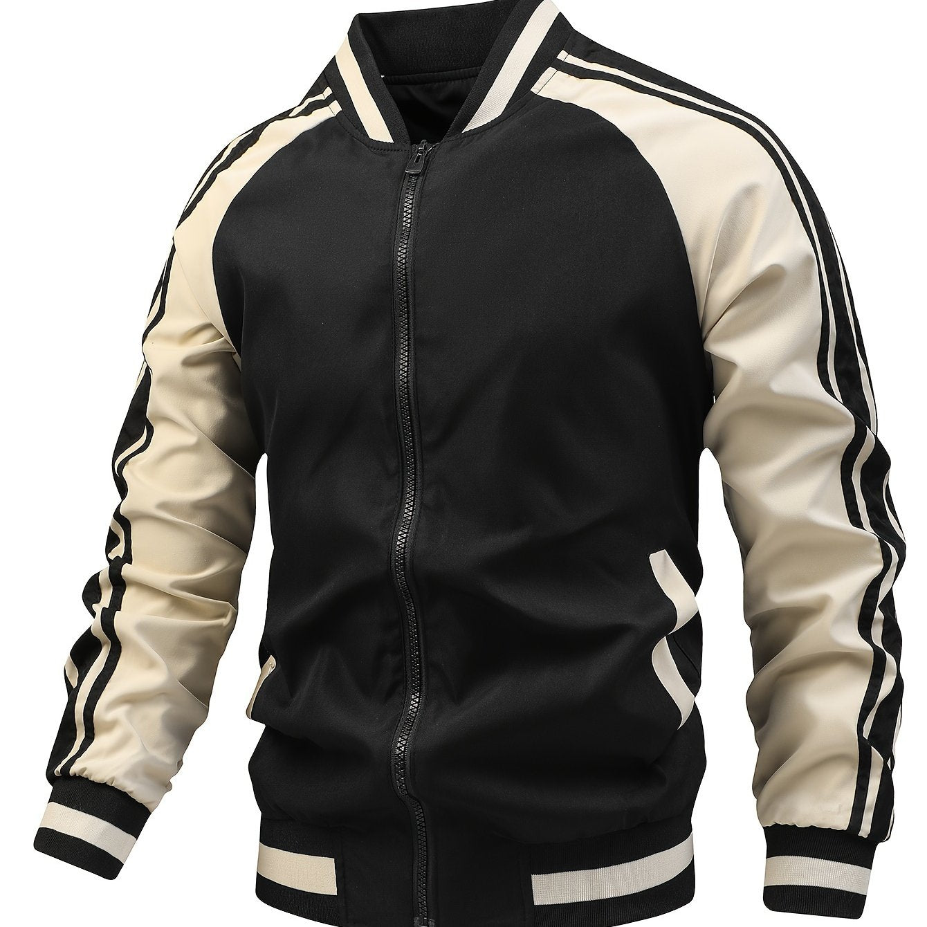 Jasper | Color-Block Graphic Sports Jacket